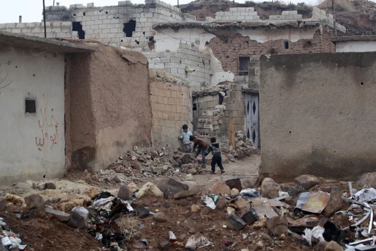 Aleppo: um general russo acrescentou que, "pelo visto, isto é só o começo" (Khalil Ashawi/Reuters)