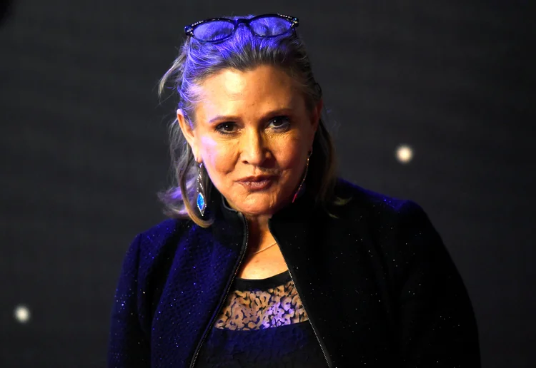 Fisher: atriz é conhecida por interpretar a Princesa Leia (Paul Hackett/Reuters)