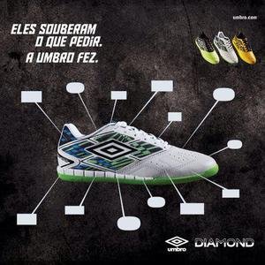 Umbro lança tênis desenvolvido em parceria com atletas amadores