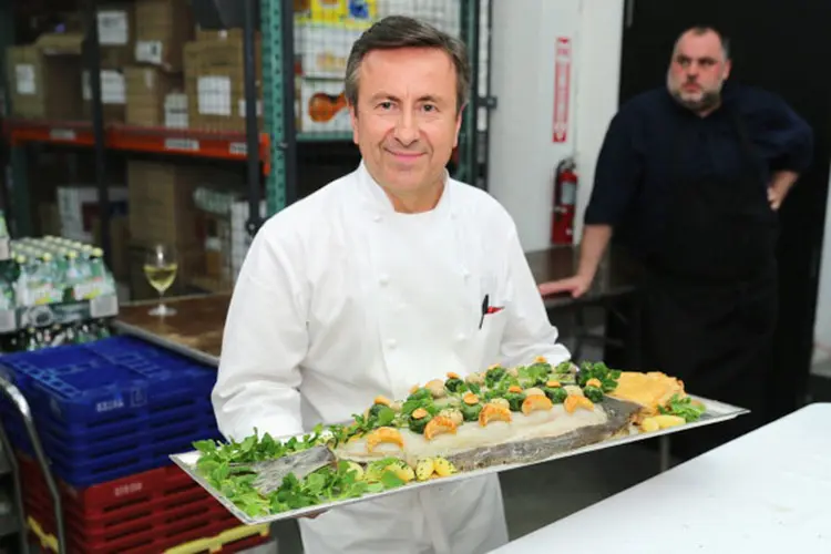 Daniel Boulud:: quando se trata de comida caseira, as estrelas da culinária preferem algo rápido e fácil ou até mesmo que outra pessoa cozinhe (Neilson Barnard/Getty Images)