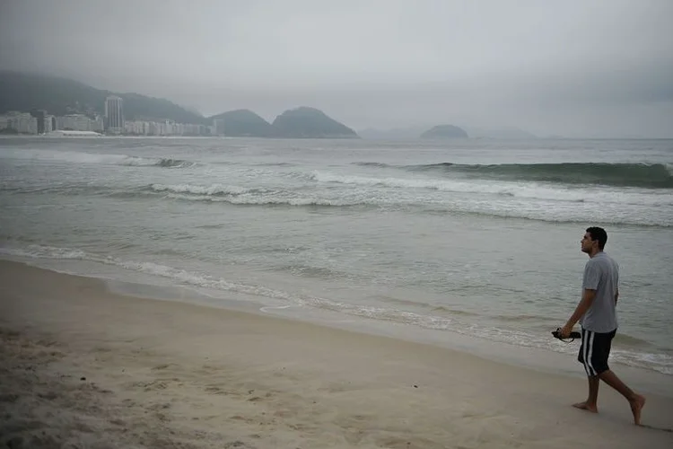 Praia: o Sudeste tem possibilidade de chuvas no Rio de Janeiro e Espirito Santo (Fernando Frazão/Agência Brasil)