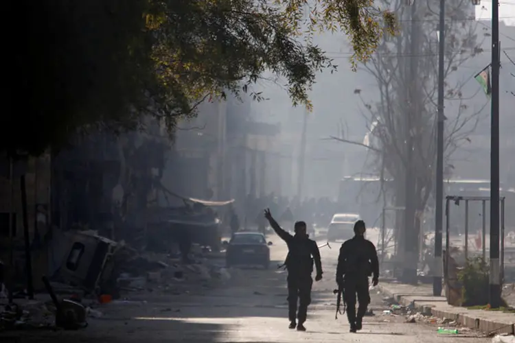 Síria: o Exército sírio anunciou nesta quinta-feira um cessar-fogo em todo o território nacional (Omar Sanadiki/Reuters)