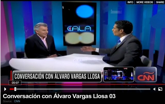 Entrevista de Alvaro Vargas Llosa na CNN