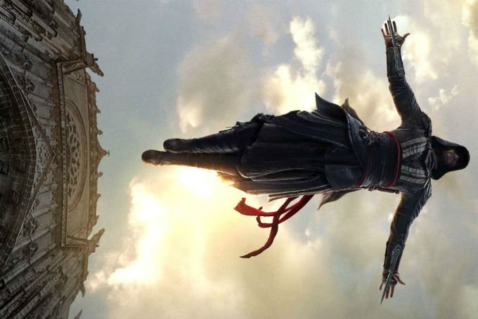 Comercial reproduz salto do filme Assassin's Creed