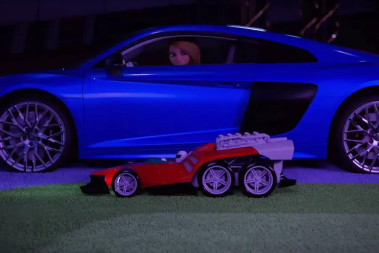 Audi: montadora desafiou o estereótipo de gêneros definidos nas brincadeiras infantis (Reprodução)