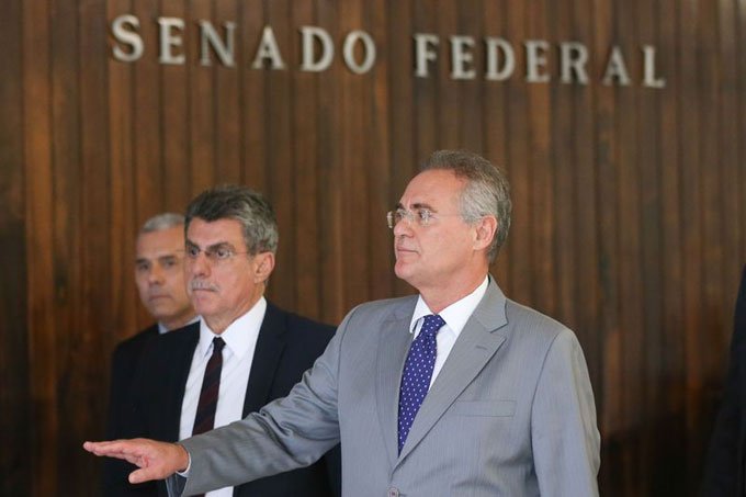 Renan: a avaliação nos bastidores da Procuradoria-Geral da República é de qualquer decisão judicial precisa ser cumprida, independentemente de ser monocrática (Fabio Rodrigues Pozzebom/Agência Brasil)