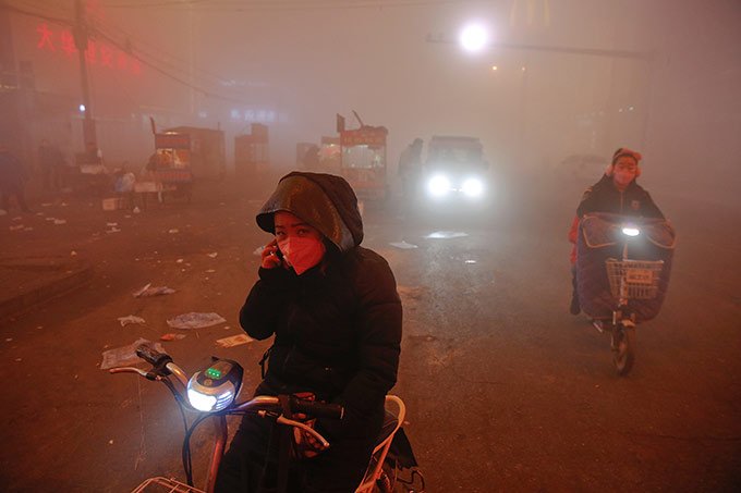 Qualidade do ar na China tem forte piora em janeiro e fevereiro