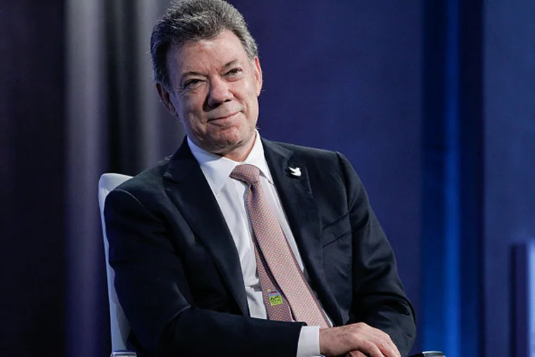 Juan Manuel Santos: ele também pediu que as autoridades competentes para que "investiguem todas as decisões" (Getty Images/Getty Images)