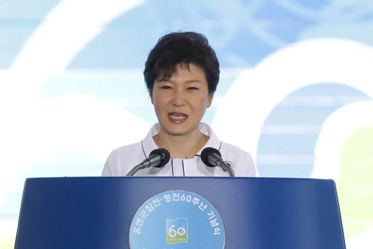 Coreia do Sul: milhares de sul-coreanos - mais de 2 milhões segundo os organizadores - pediram o impeachment da chefe de Estado (Getty Images)