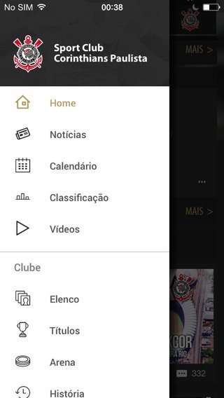 App do Corinthians ultrapassa 100 mil downloads em uma semana