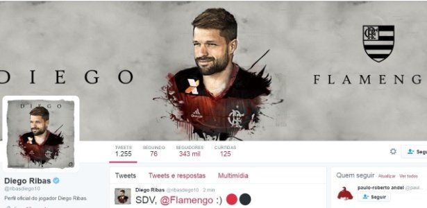 Flamengo conta com Diego para turbinar torcedores