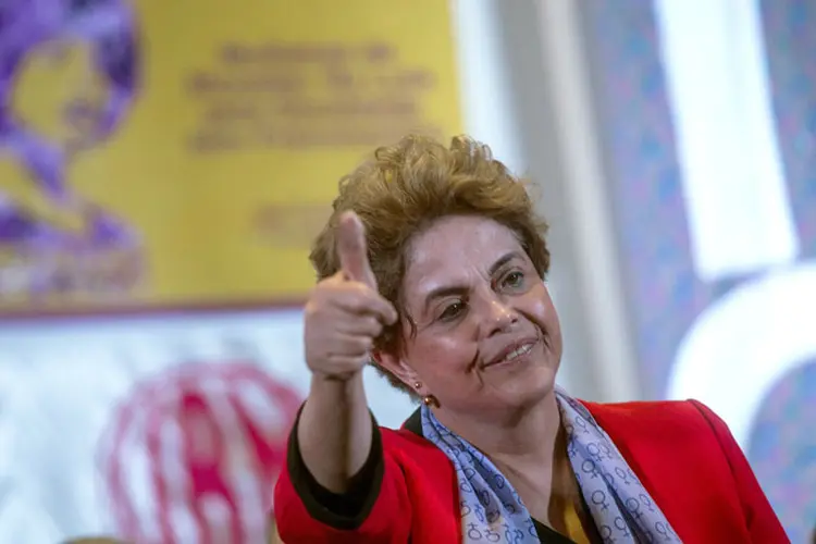 Dilma: em nota, ela também critica o vazamento "seletivo" das delações da Odebrecht por "agentes públicos que deveriam zelar pela Justiça" (Getty/Getty Images)
