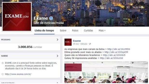 Chegamos a 3 milhões de fãs no Facebook!