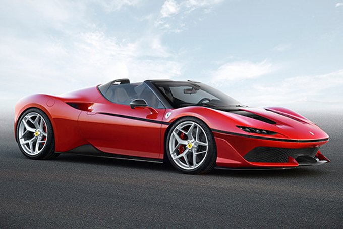 Com carroceria targa, nova Ferrari J50 terá apenas 10 unidades