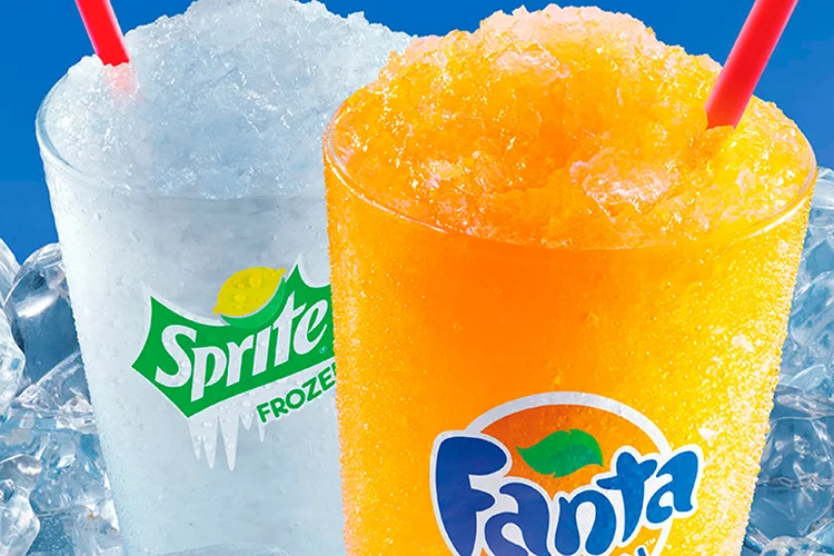 Frozen de Fanta e Sprite do McDonald's (McDonald's/Divulgação)