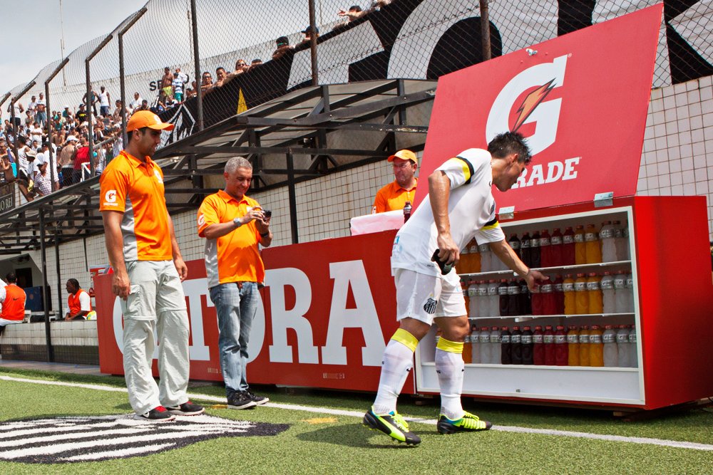 Exclusiva com Gatorade: &