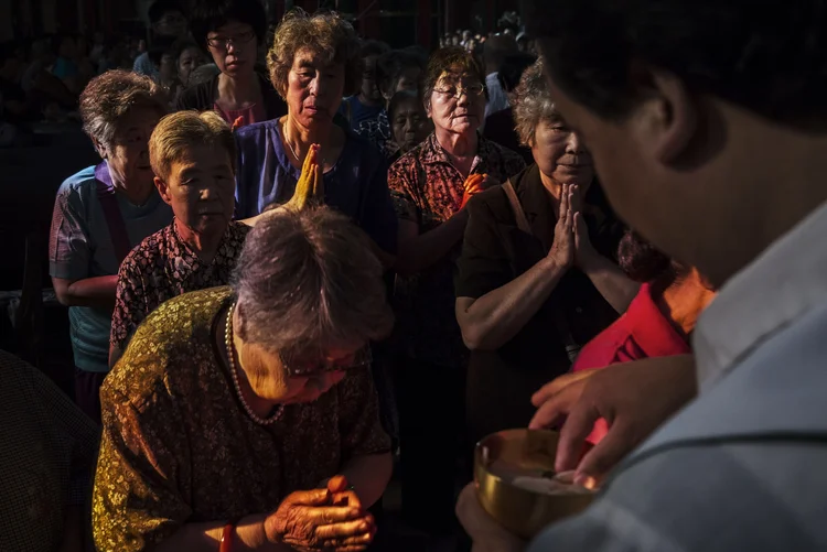 Igreja: China e Vaticano parecem avançar na aproximação (Kevin Frayer/Getty Images)