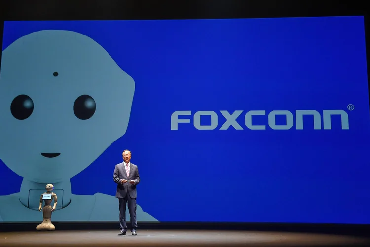 Foxconn: a companhia produz os robôs em sua fábrica no leste da China (Koki Nagahama/Getty Images)