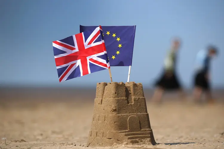 Brexit: May apresentou ontem as principais linhas de suas futuras negociações com Bruxelas (Christopher Furlong/Getty Images)