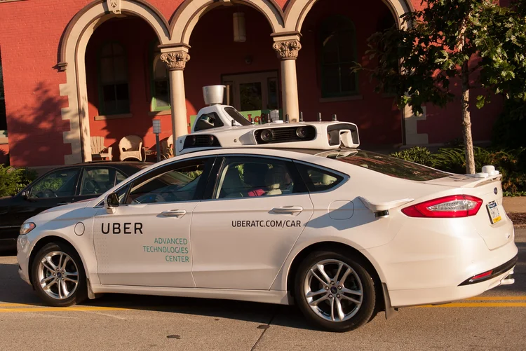 Uber: a Waymo buscará uma liminar temporária contra o Uber em um processo de propriedade intelectual de alto perfil (Jeff Swensen/Getty Images)