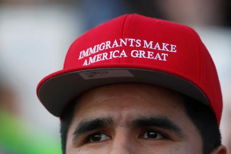 Imigrantes: o limite numérico, estabelecido pelo Congresso, é de 65.000 vistos H-1B por ano fiscal (Jim Urquhart/Reuters)