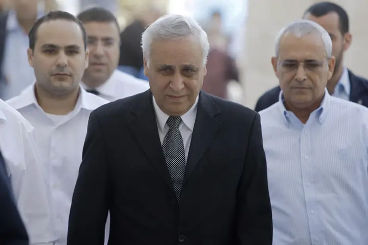 Moshé Katzav ex-presidente de Israel preso por estupro (Getty Images)