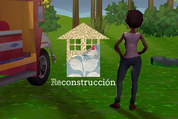 Reconstrução: a narrativa do jogo é apoiada por histórias em quadrinhos e não busca condenar os vitimadores (Divulgação)