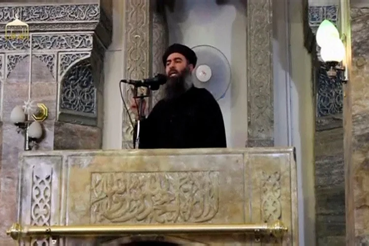 Abu Bakr al-Baghdadi: autoridades sírias não confirmaram a suposta morte do líder do EI em um bombardeio (Divulgação/Reuters)