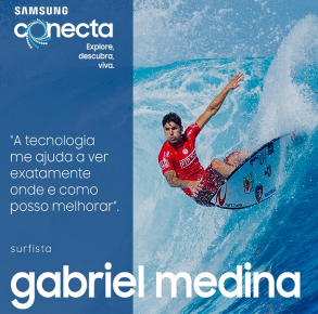 Atletas patrocinados pela Samsung estrelam campanha digital