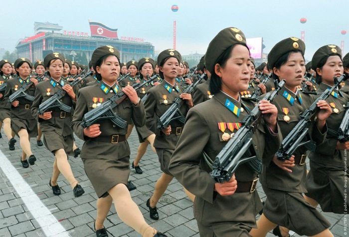 North Korea Parade