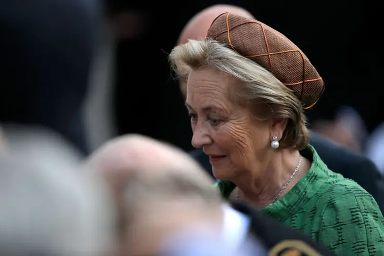 Paola: ela se tornou rainha consorte da Bélgica após se casar com o rei Albert II (Reprodução/Getty Images)