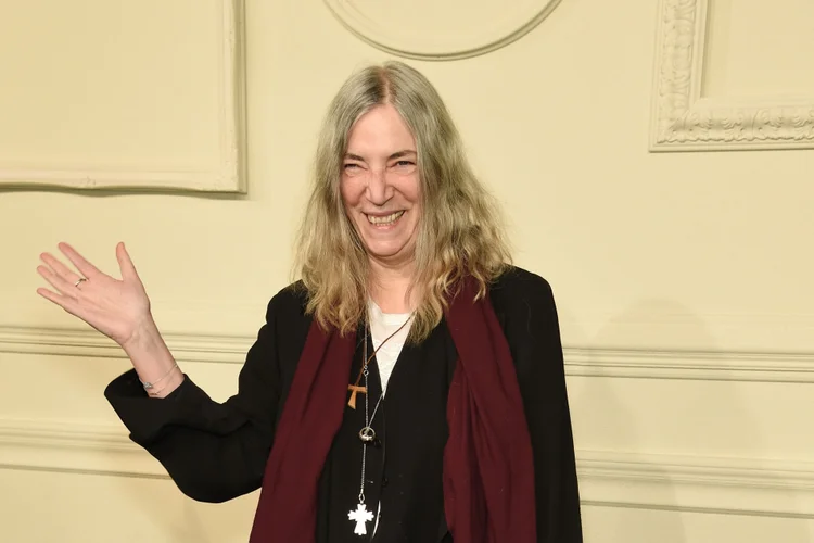 Patti Smith: "Parecia apropriado deixar a minha própria canção de lado e escolher uma dele", disse (Dimitrios Kambouris/Getty Images)