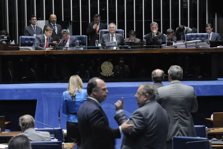 Plenário do Senado durante votação da PEC do Teto 13/12/2016 (Senado/Divulgação)