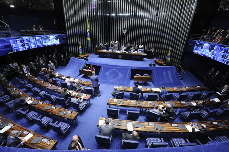 PEC do Teto: a PEC foi aprovada em segundo turno no Senado Federal em 13 de dezembro de 2016 (Senado/Divulgação)