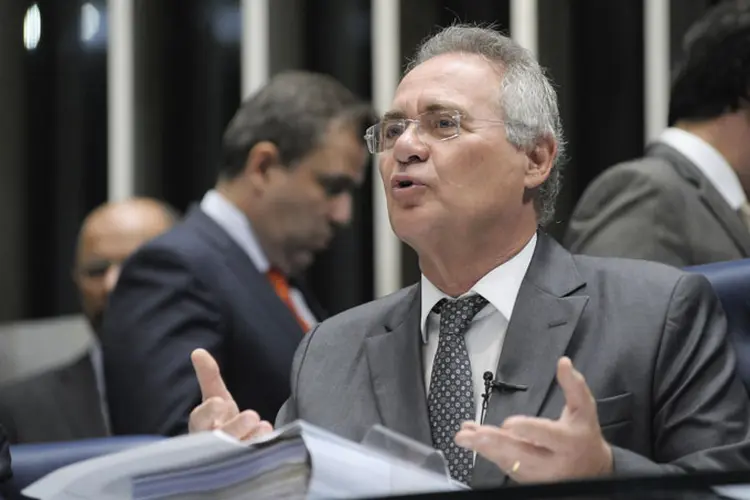 Renan Calheiros: senador tem se comportado como aliado com discurso de oposição (Senado/Divulgação)