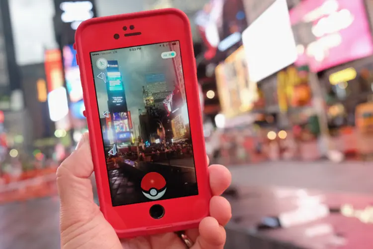 Pokémon Go: o jogo era uma febre nas primeiras semanas de seu lançamento (Mike Coppola/Getty Images)