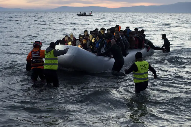Migração: cerca de 4.500 pessoas perderam a vida no Mediterrâneo central em 2016 (foto/Getty Images)