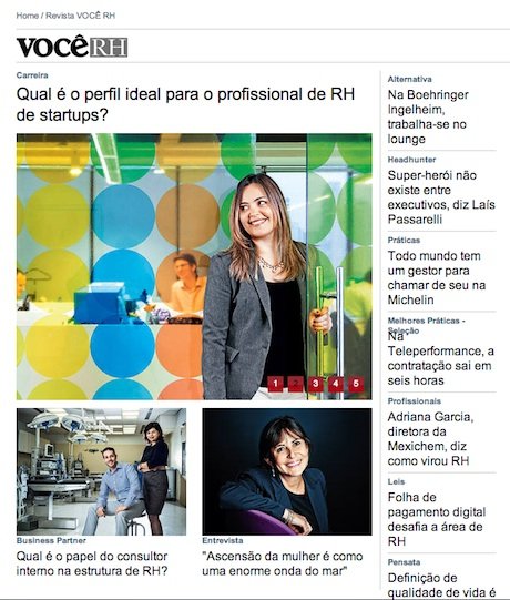 A revista VOCÊ RH agora está em EXAME.com!