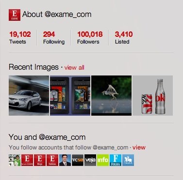 100 mil seguidores de @EXAME_com no Twitter!