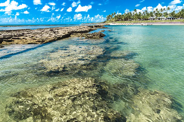 Porto de Galinhas: Para as viagens de fim de ano, a Azul Viagens fretou 100 voos semanais da companhia aérea para os principais destinos de verão (filipefrazao/Thinkstock)