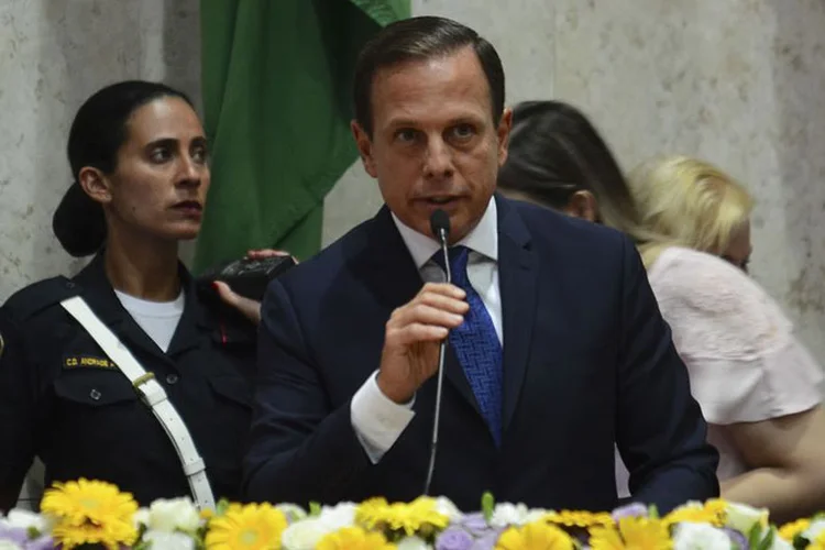 Doria: eleito em primeiro turno, o empresário começa o ano colocando em prática uma das mais de 100 promessas feitas na campanha (Agência Brasil)