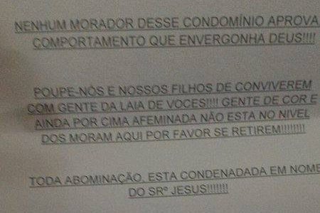 MP vai investigar ofensa racista e homofóbica a casal gay no Rio