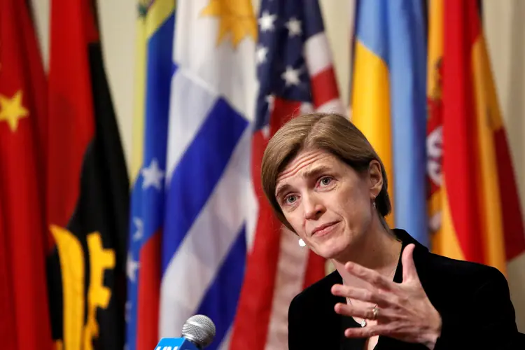 Samantha Power: "Fomos bem-sucedidos em garantir que o Irã não desenvolva armas nucleares, está funcionando", disse a embaixadora (Andrew Kelly/Reuters)