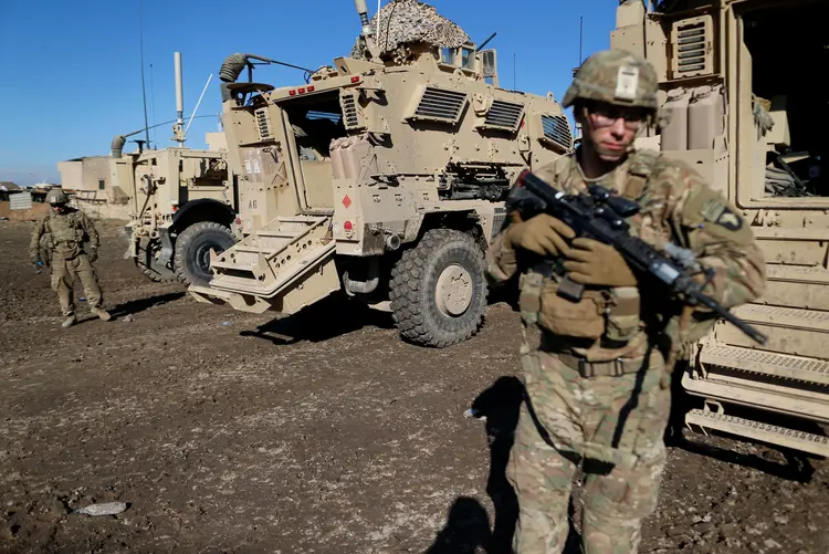 Mosul: os EUA têm aproximadamente 5.000 soldados no Iraque (Ammar Awad/Reuters)