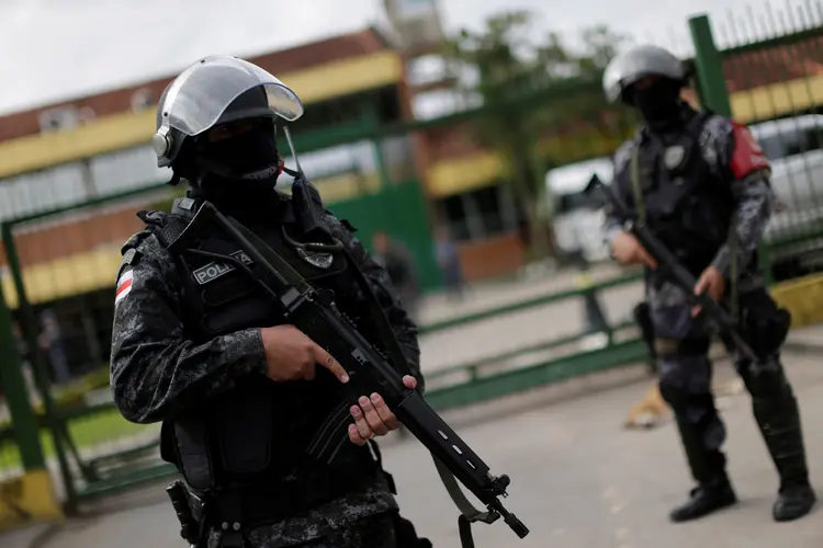 PM: o Comando Geral da Polícia Militar informou em nota ter aberto inquérito policial militar para apurar a conduta dos policiais (Ueslei Marcelino/Reuters)