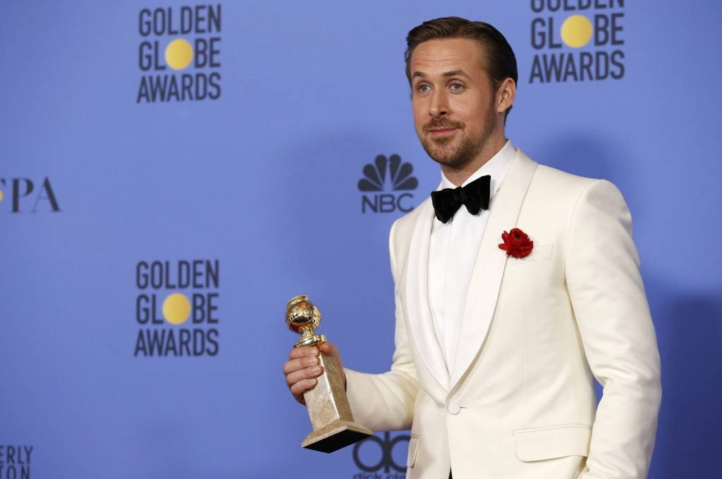 Ryan Gosling homenageia a esposa Eva Mendes no Globo de Ouro