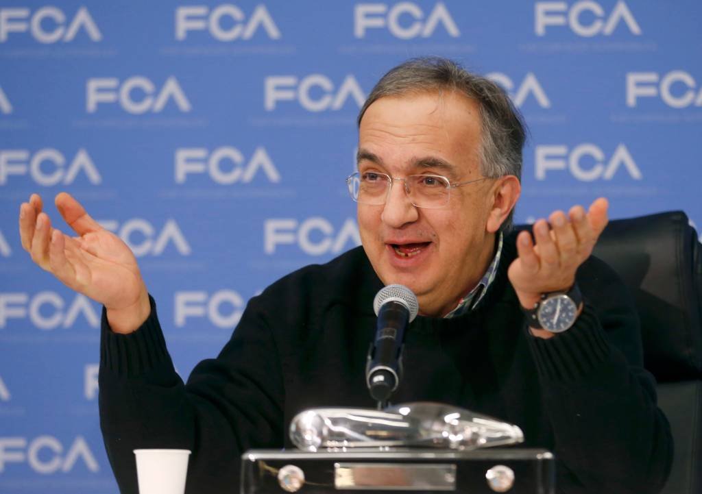Sergio Marchionne deixará direção da Fiat Chrysler no próximo ano