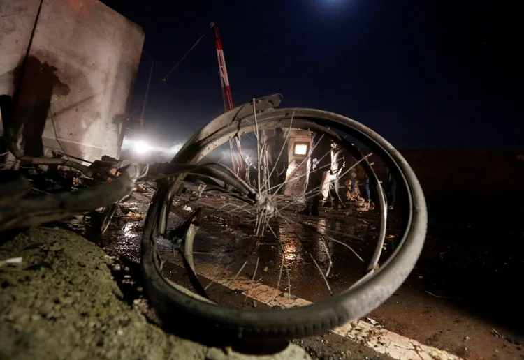Cabul: pelo menos "30 mortos e 80 feridos" foram levados para hospitais na capital afegã depois do atentado, declarou um porta-voz (Omar Sobhani/Reuters)
