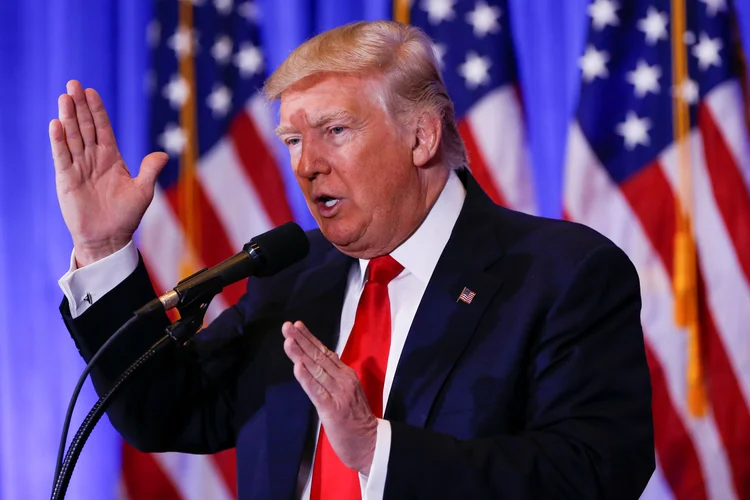 Trump disse em publicação no Twitter nesta segunda-feira que planejava discutir o setor industrial norte-americano (Shannon Stapleton/Reuters)
