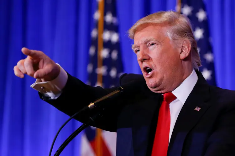 Donald Trump: presidente prometeu que negociaria proposta mais vantajosa para os EUA (Shannon Stapleton/Reuters)